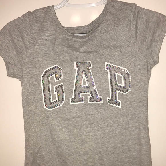 Grey and Holographic T-Shirt - Picture 1 of 4